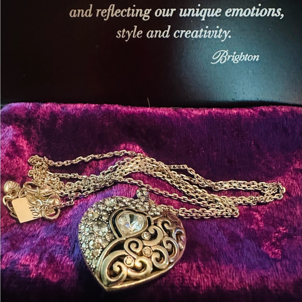 NWT Brighton Ecstatic Heart Convertible Necklace ❤️❤️❤️